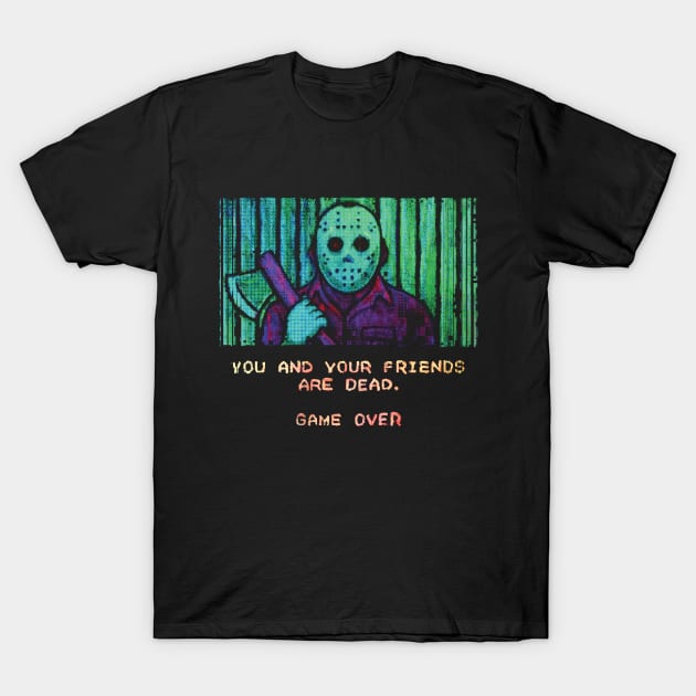 Friday the 13th T-Shirt by BlackCollarPolitics